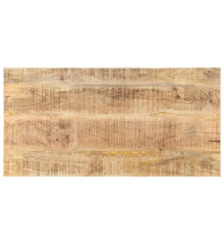 Dessus de table Bois de manguier solide 25-27 mm 100x60 cm