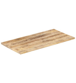 Dessus de table Bois de manguier solide 25-27 mm 100x60 cm