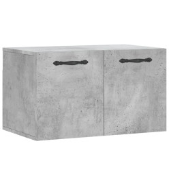 Armoire murale Gris béton 60x36,5x35 cm Bois d'ingénierie