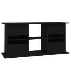 Support pour aquarium noir 121x41x58 cm bois d'ingénierie