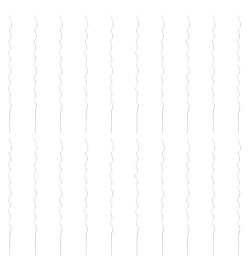Supports de plantes en spirale 20 pcs Acier galvanisé 170 cm