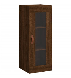 Armoire murale chêne marron 34,5x34x90 cm