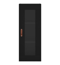 Armoire murale noir 34,5x34x90 cm