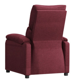 Fauteuil inclinable Rouge bordeaux Tissu