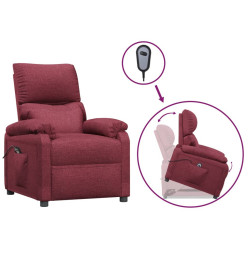 Fauteuil Rouge bordeaux Tissu