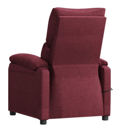 Fauteuil Rouge bordeaux Tissu