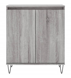 Buffet Sonoma gris 60x35x70 cm Bois d'ingénierie