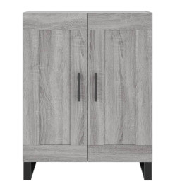 Buffet haut Sonoma gris 69,5x34x180 cm Bois d'ingénierie