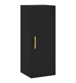 Armoire murale noir 34,5x34x90 cm