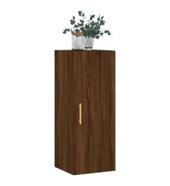 Armoire murale chêne marron 34,5x34x90 cm