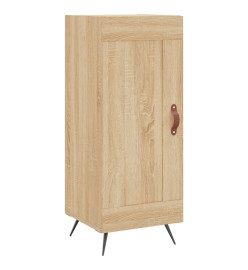 Buffet haut Chêne sonoma 34,5x34x180 cm Bois d'ingénierie