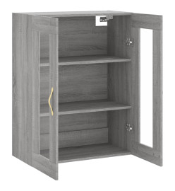 Armoire murale sonoma gris 69,5x34x90 cm