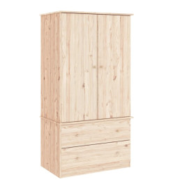 Garde-robe ALTA 90x55x170 cm bois massif de pin