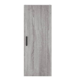 Armoire murale sonoma gris 34,5x34x90 cm