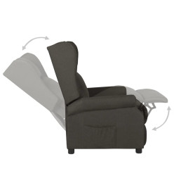 Fauteuil inclinable Taupe Tissu