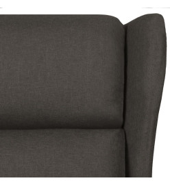 Fauteuil inclinable Taupe Tissu