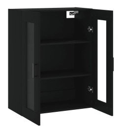 Armoire murale noir 69,5x34x90 cm