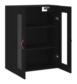 Armoire murale noir 69,5x34x90 cm