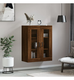 Armoire murale chêne marron 69,5x34x90 cm