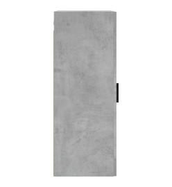 Armoire murale gris béton 34,5x34x90 cm