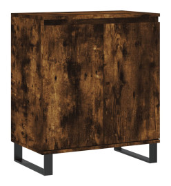 Buffet Chêne fumé 60x35x70 cm Bois d'ingénierie