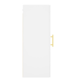 Armoire murale blanc 34,5x34x90 cm