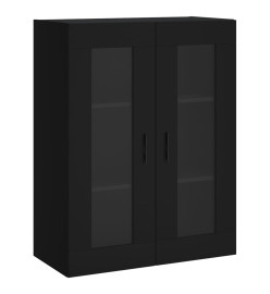 Armoire murale noir 69,5x34x90 cm