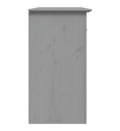 Buffet BODO gris 115x43x79,5 cm bois massif de pin