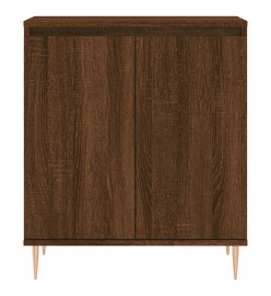 Buffet Chêne marron 60x35x70 cm Bois d'ingénierie