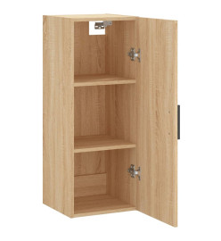 Armoire murale chêne sonoma 34,5x34x90 cm