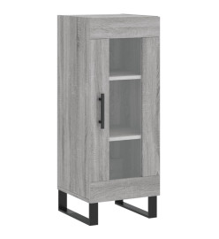 Buffet haut Sonoma gris 34,5x34x180 cm Bois d'ingénierie