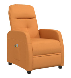 Fauteuil de massage Jaune Tissu