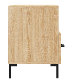 Meuble TV Chêne sonoma 80x36x50 cm Bois d'ingénierie