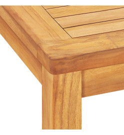 Ensemble à dîner de jardin 7 pcs Bois de teck solide