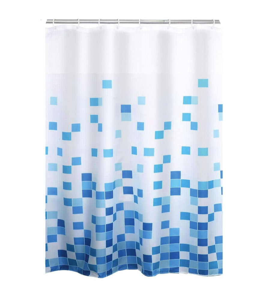 RIDDER Rideau de douche Cubes Textile