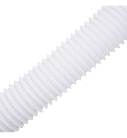 Conduit d'échappement PVC 6 m 12,5 cm