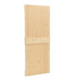 Porte 100x210 cm Bois de pin massif