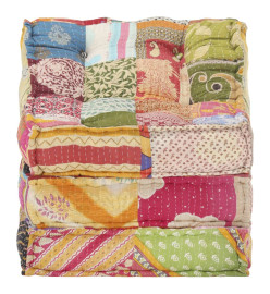 Pouf modulaire Patchwork Tissu