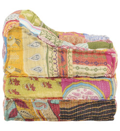 Pouf modulaire Patchwork Tissu