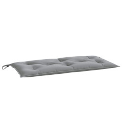 Coussin de banc de jardin gris 100x50x7 cm tissu oxford