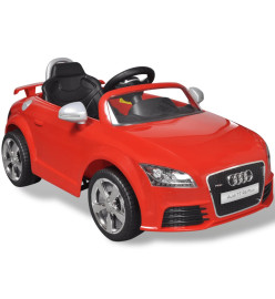 Voiture avec télécommande pour enfants Audi TT RS Rouge