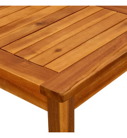 Table basse de jardin 45x45x36 cm Bois solide d'acacia