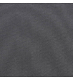 Coussin de banc de jardin anthracite 120x50x7 cm tissu oxford