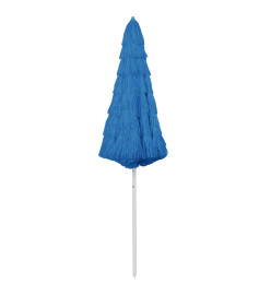 Parasol de plage Hawaii Bleu 300 cm