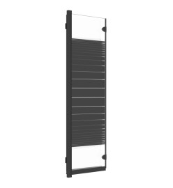 Cabine de douche pliable 3 panneaux 130x130 cm ESG Noir