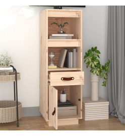 Buffet haut 34x40x108,5 cm Bois massif de pin