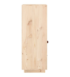 Buffet haut 34x40x108,5 cm Bois massif de pin