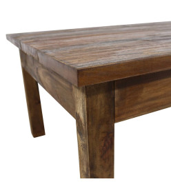 Table basse Bois de récupération massif 98 x 73 x 45 cm