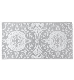 Tapis d'extérieur Gris clair 160x230 cm PP