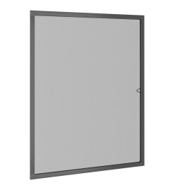 Moustiquaire pour fenêtres Anthracite 100x120 cm